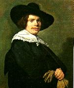Frans Hals mansportratt oil painting reproduction
